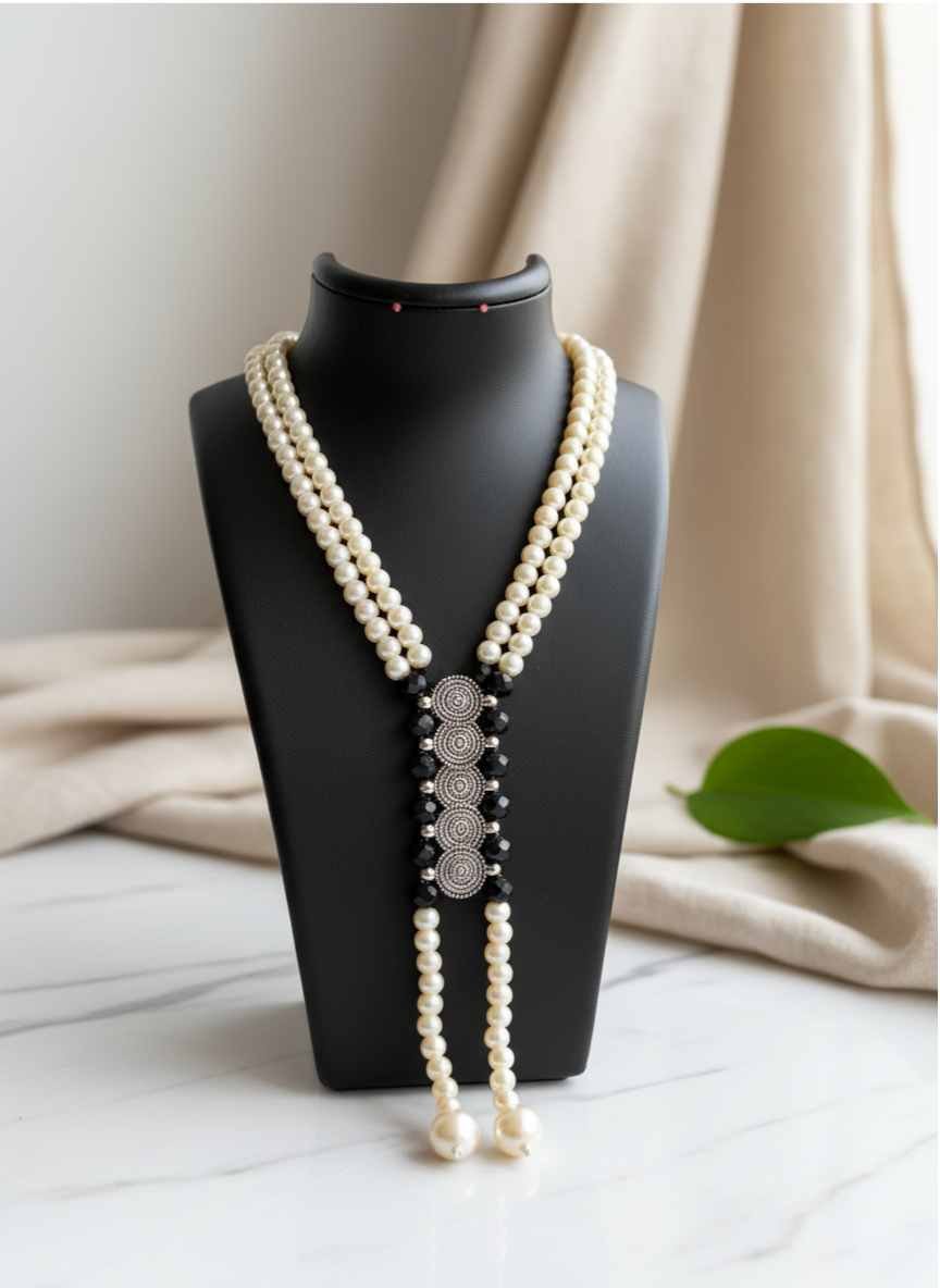 The Heritage Pearl Tassel Necklace